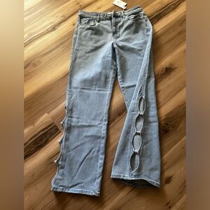 Brand new southern grace jeans with pearls